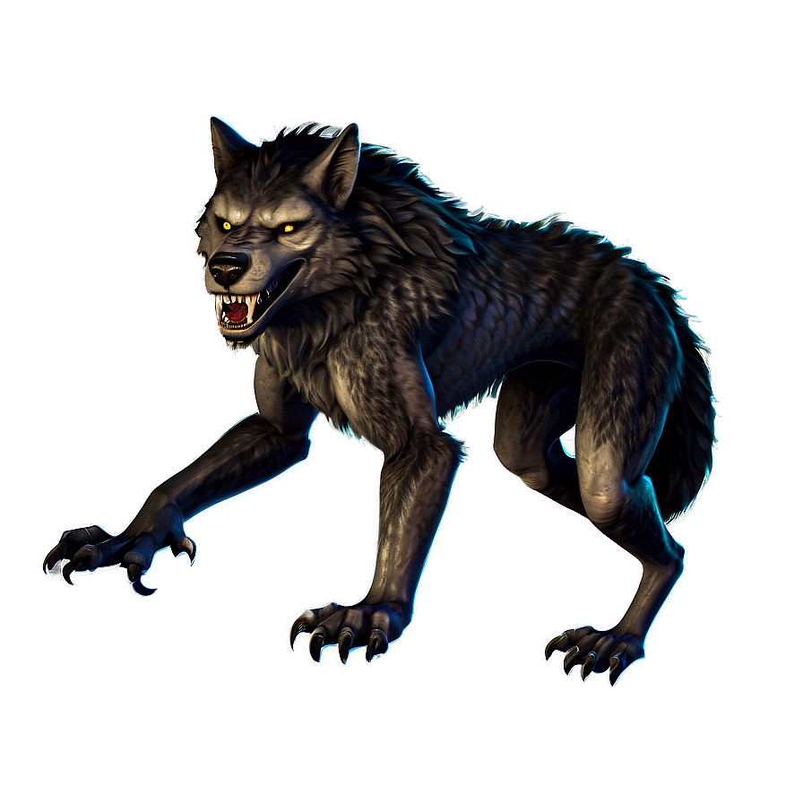 Hybrid Werewolf Png 06202024 PNG Image