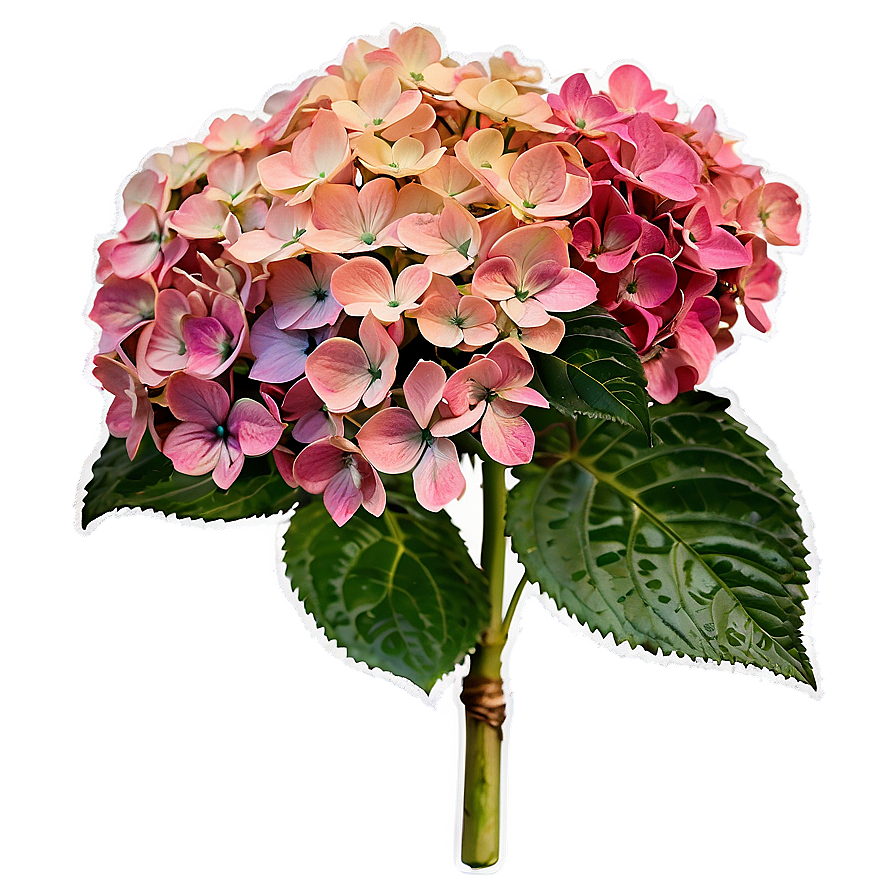 Hydrangea Arrangement Png Yaa30 PNG Image