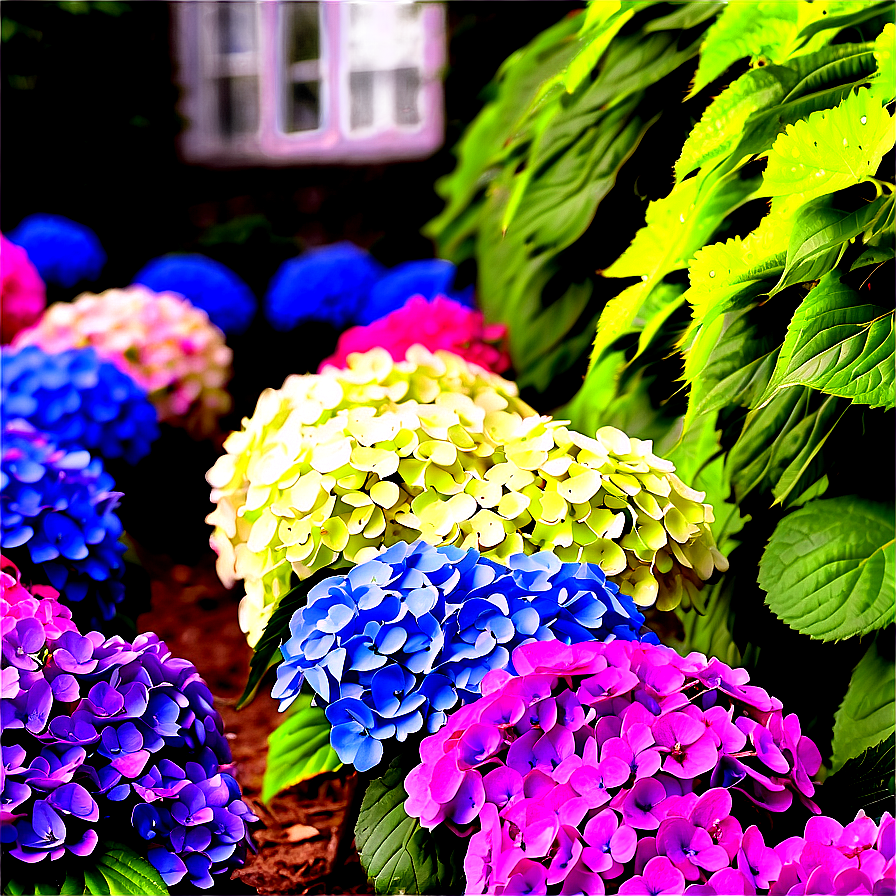 Hydrangea Path Png 05242024 PNG Image