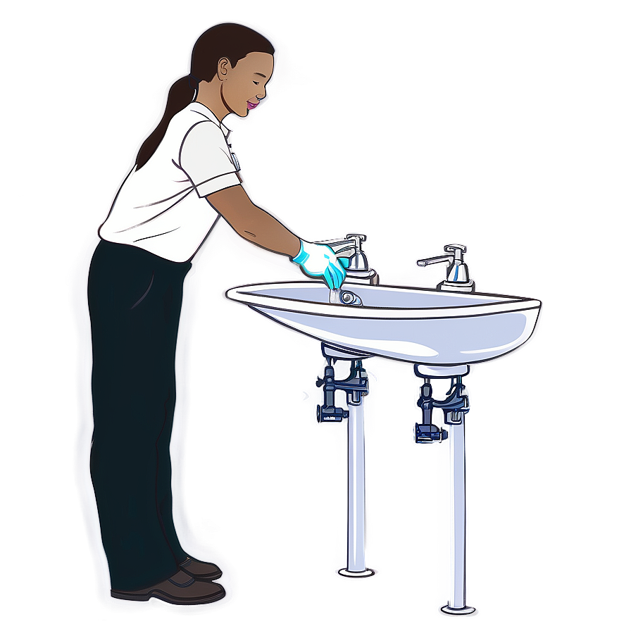 Hygiene Hand Washing Procedure Png Tmq PNG Image