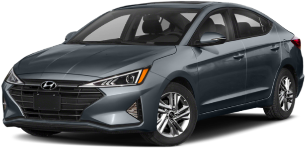 Hyundai Sedan Side View PNG Image