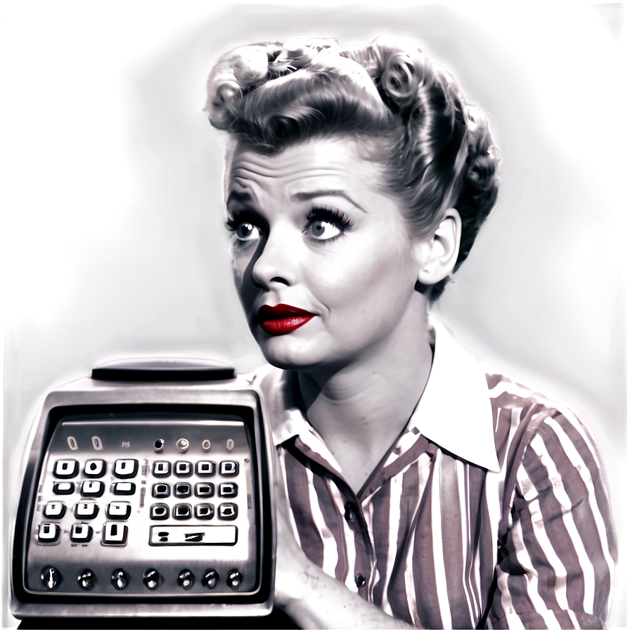 I Love Lucy Tv Set Png 06242024 PNG Image