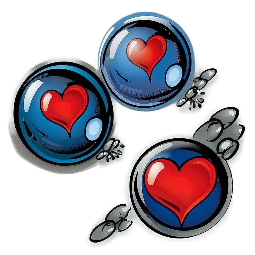 I Love You Comic Bubble Png Rvr PNG Image