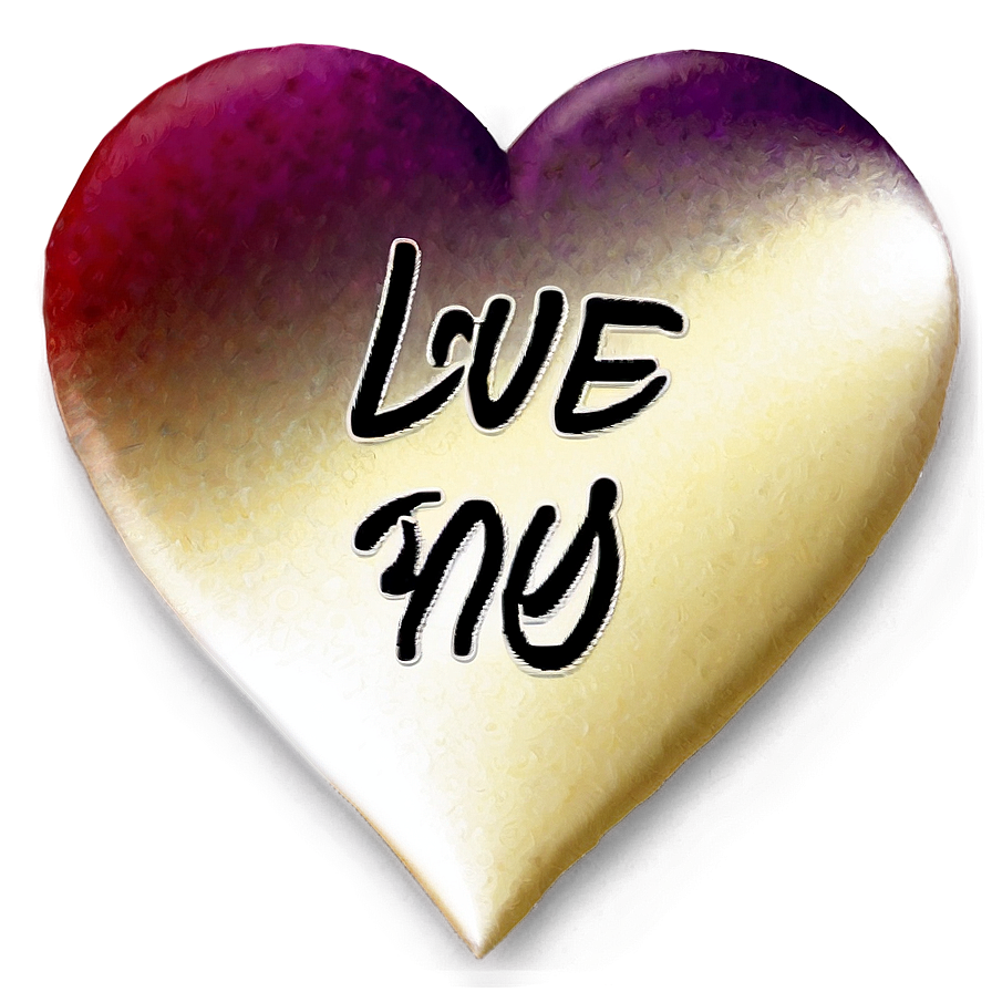 I Love You D PNG Image