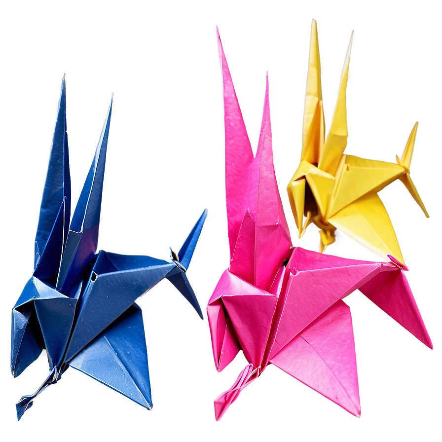 I Love You Origami Crane Png Hbx42 PNG Image