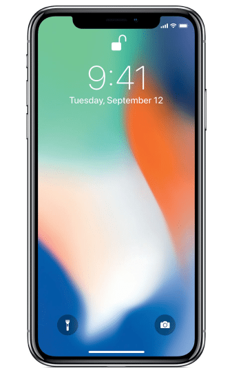 I Phone X Display Lock Screen PNG Image