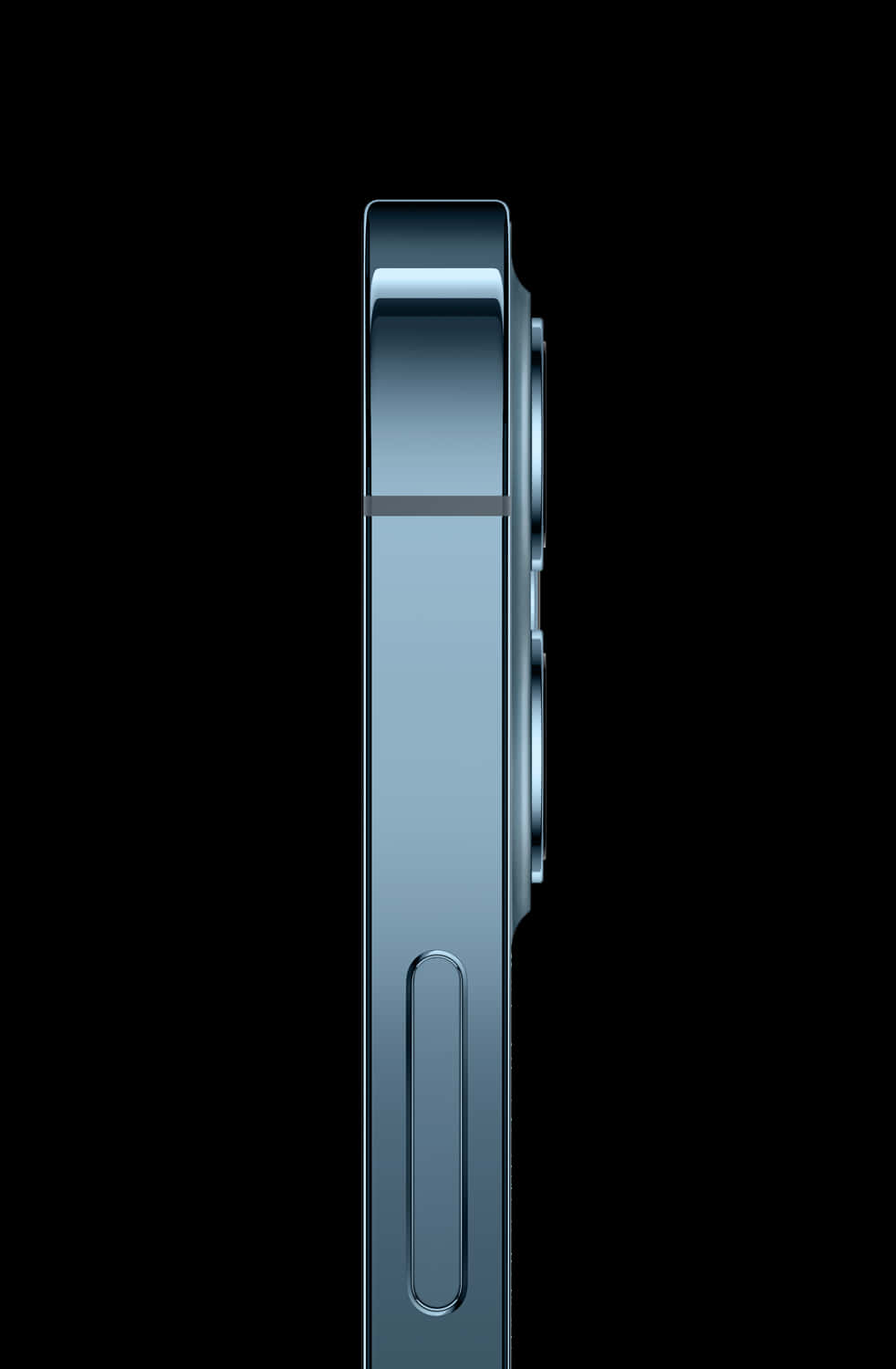 I Phone12 Side View PNG Image