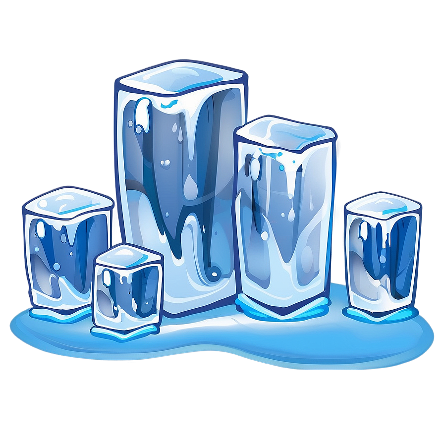 Ice And Water Cartoon Png Unc18 PNG Image