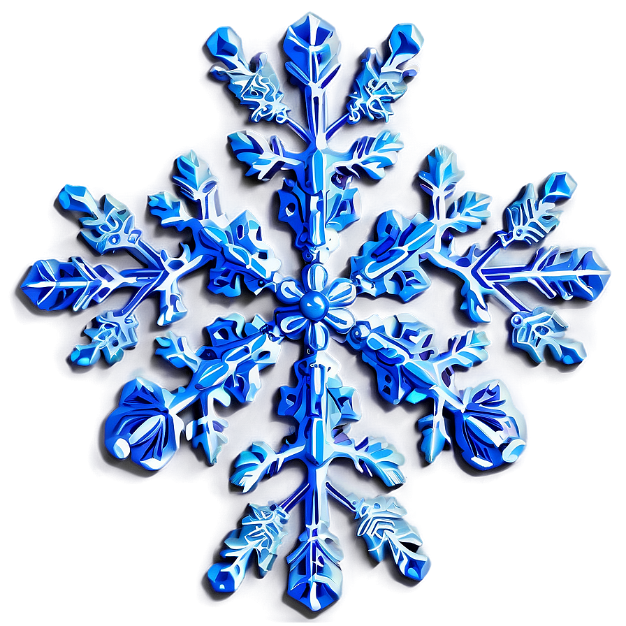 Ice Blue Snowflake Png 82 PNG Image