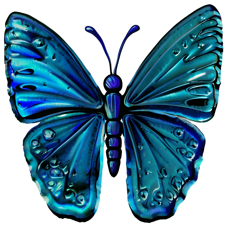 Ice Butterfly Frost Png Khg48 PNG Image