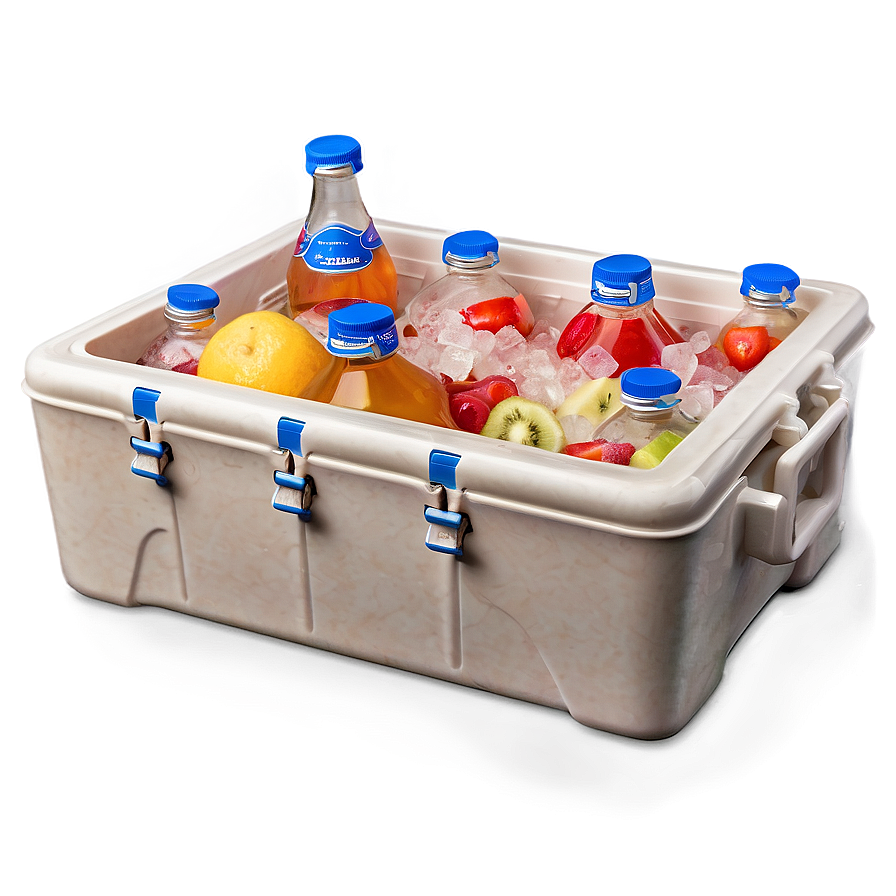 Ice Cooler With Divider Png 06292024 PNG Image