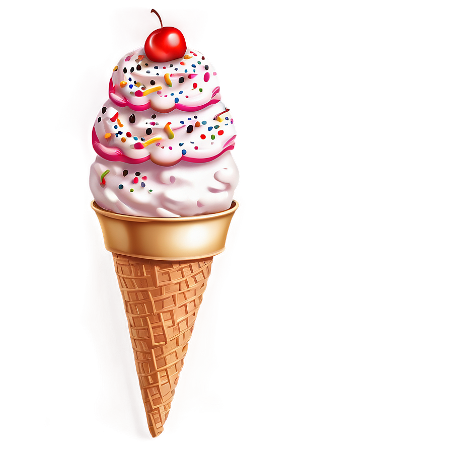 Ice Cream Cone Clipart Png 05252024 PNG Image