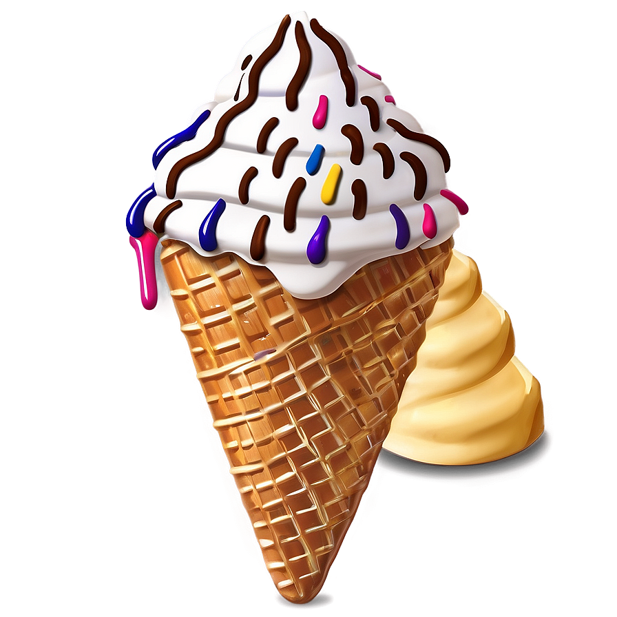 Ice Cream Cone Clipart Png 68 PNG Image