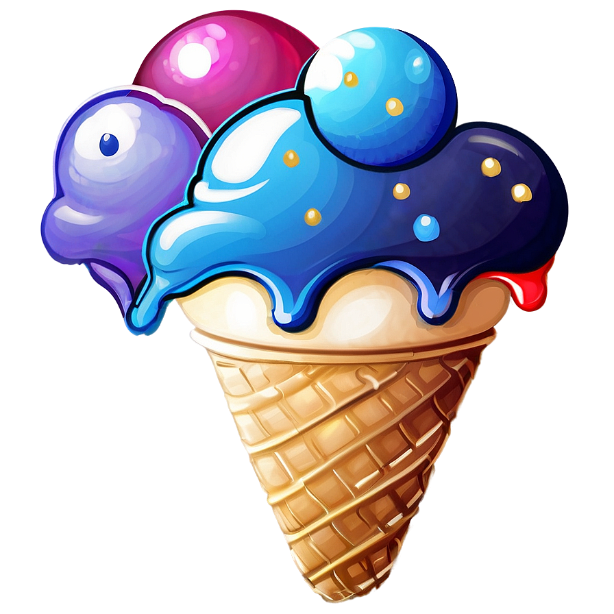 Ice Cream Cone Sketch Png 33 PNG Image