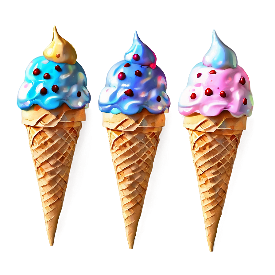 Ice Cream Cone Stand Png Uwi PNG Image