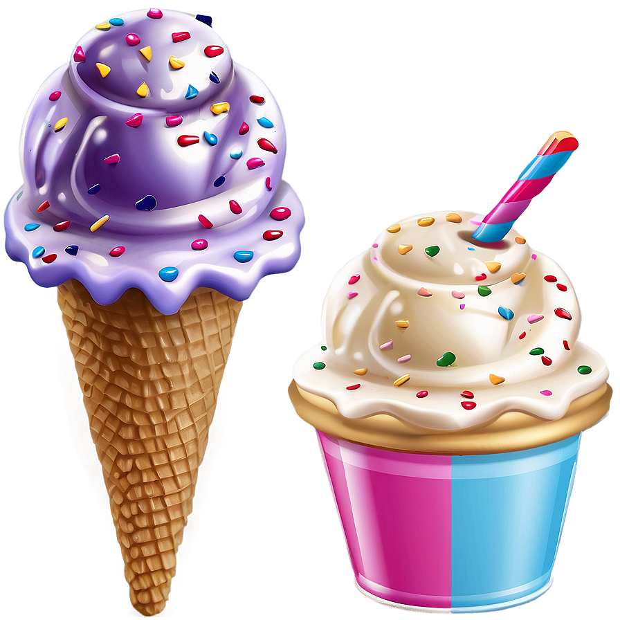 Ice Cream Cup Collection Png 06262024 PNG Image