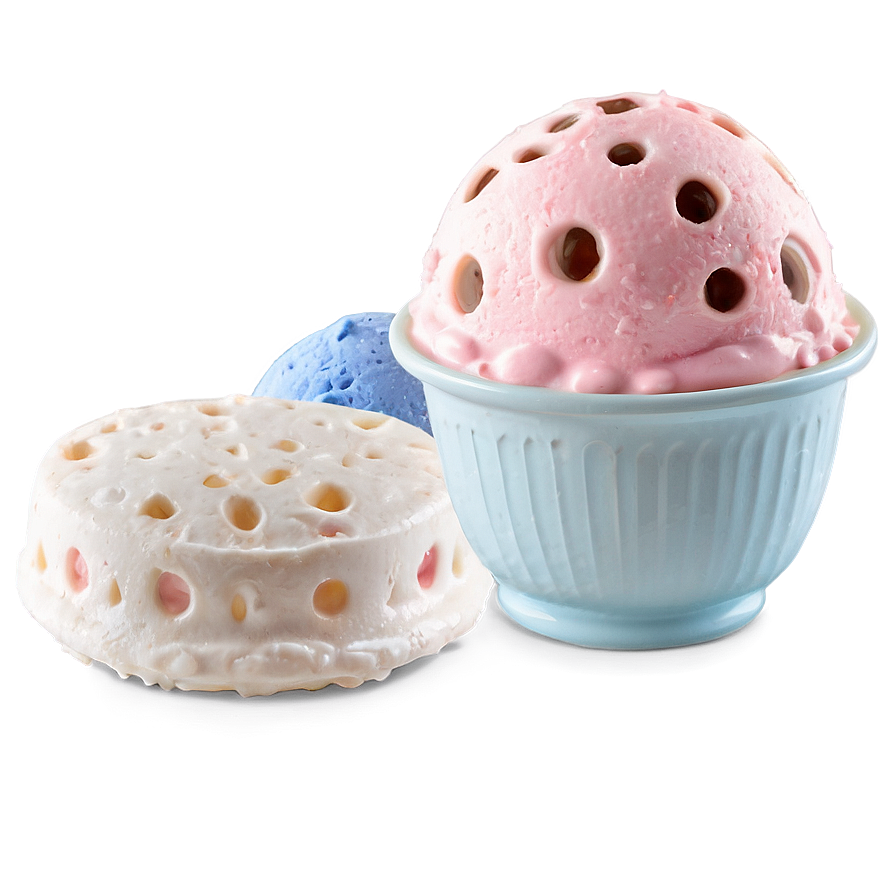 Ice Cream Cup Treat Png Oso PNG Image