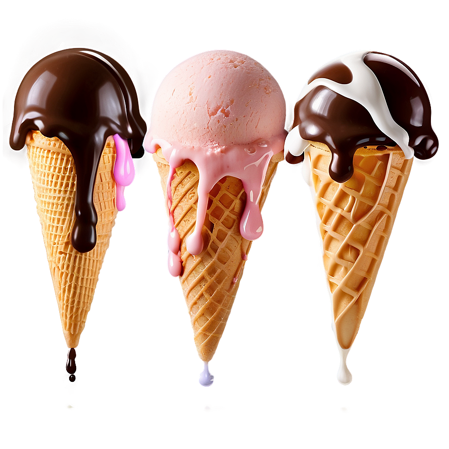 Ice Cream Dripping Png Bex PNG Image