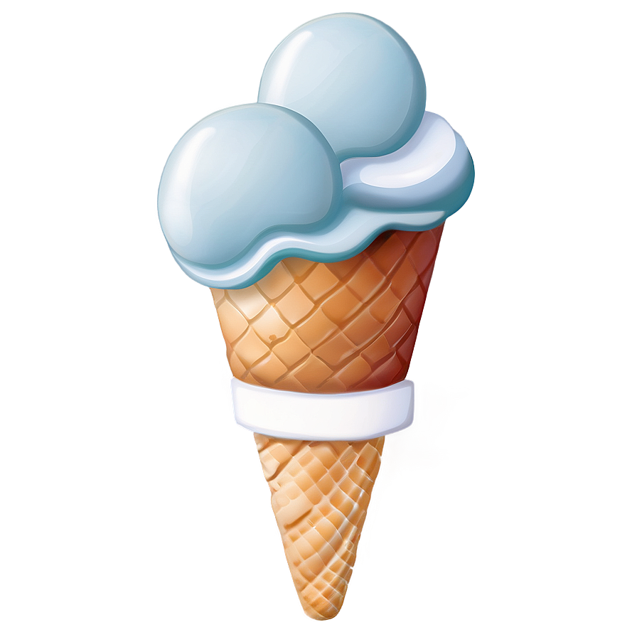 Ice Cream Emoji Png Enm9 PNG Image