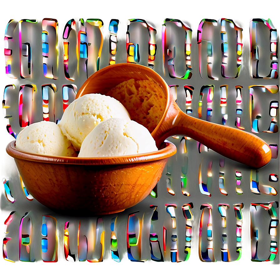 Ice Cream Scoop In Bowl Png 55 PNG Image