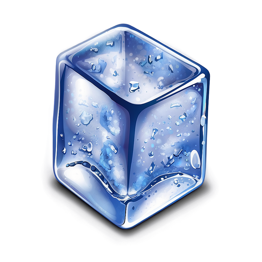 Ice Cube Art Png Yid PNG Image