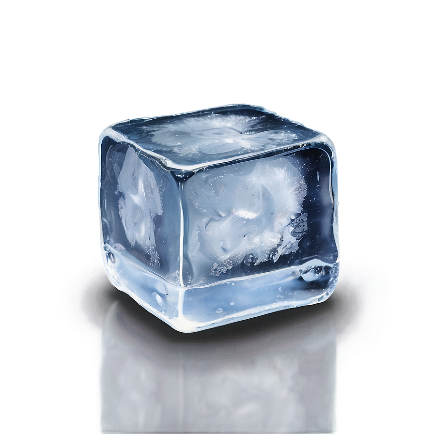 Ice Cube Closeup Png Gww PNG Image