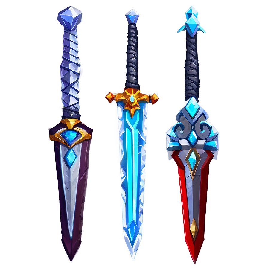 Ice Diamond Sword Png Mln PNG Image