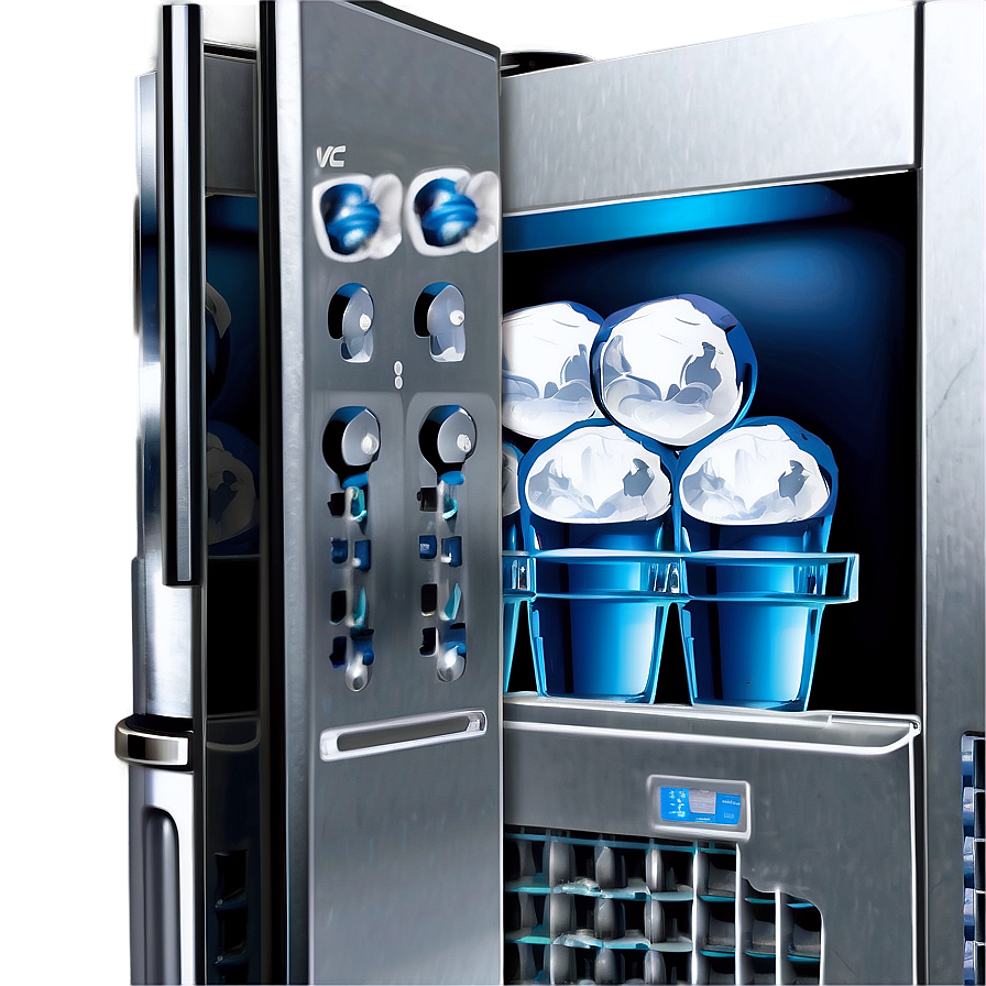 Ice Maker Refrigerator Png Wus74 PNG Image