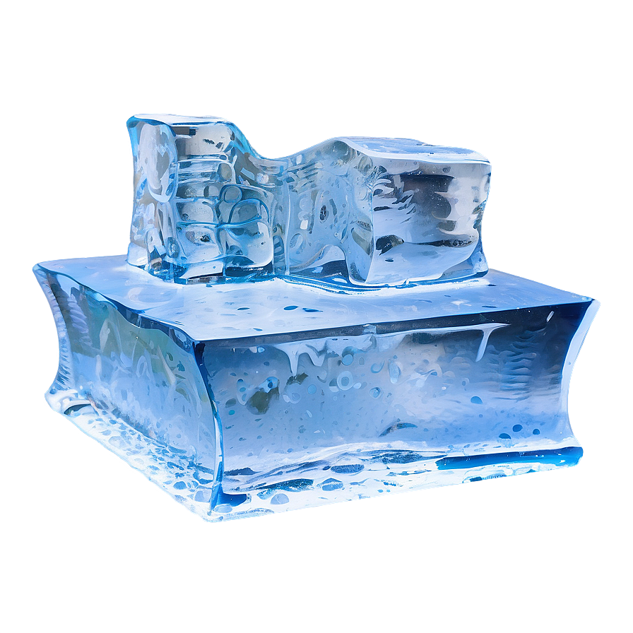 Ice Sculpture Art Png Bxw PNG Image