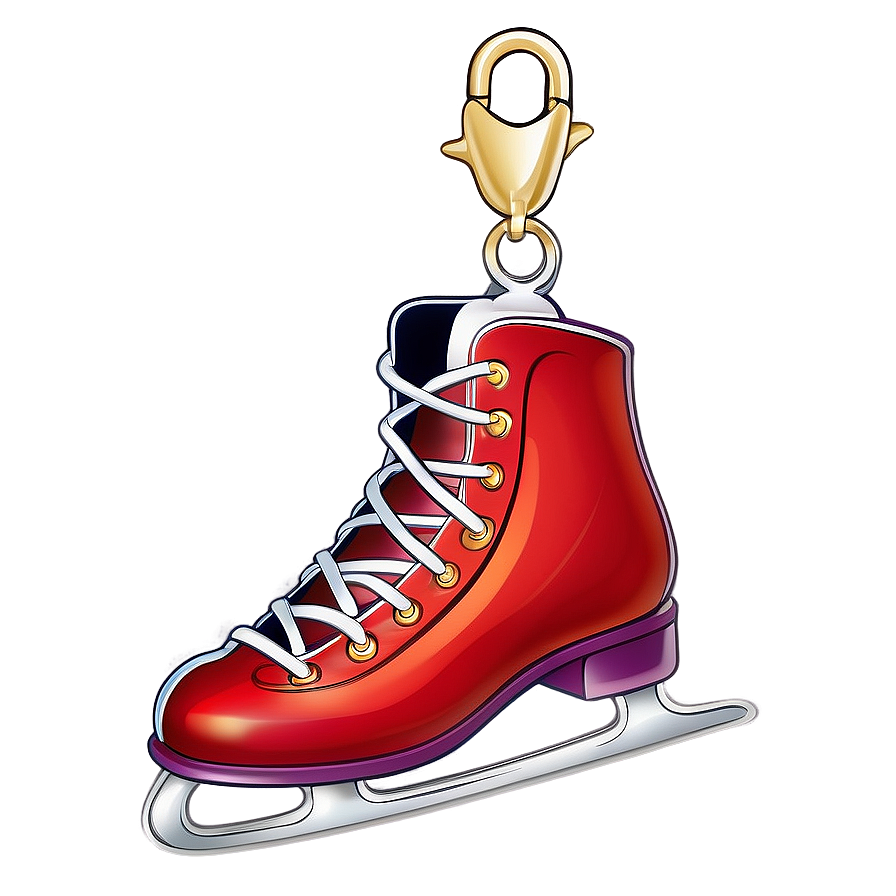 Ice Skate Charm Png Wph PNG Image