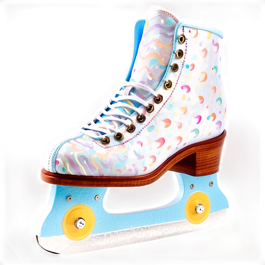 Ice Skate Decoration Png Ftu PNG Image