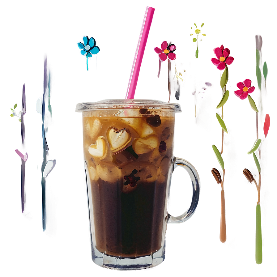 Iced Coffee Glass Png Jjx PNG Image