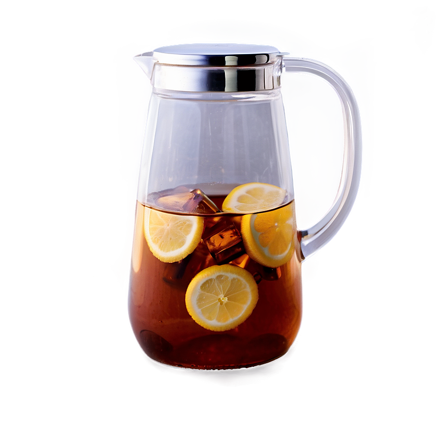 Iced Tea Pitcher Png 06112024 PNG Image