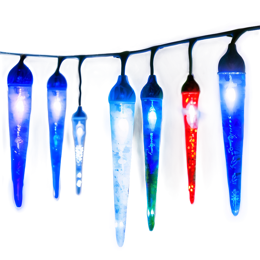 Icicle Christmas Lights Png Jjv68 PNG Image