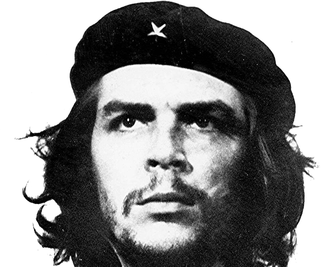 Iconic Beret Portrait PNG Image