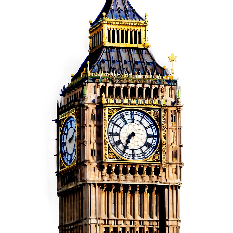 Iconic Big Ben Clock Tower Png 06242024 PNG Image