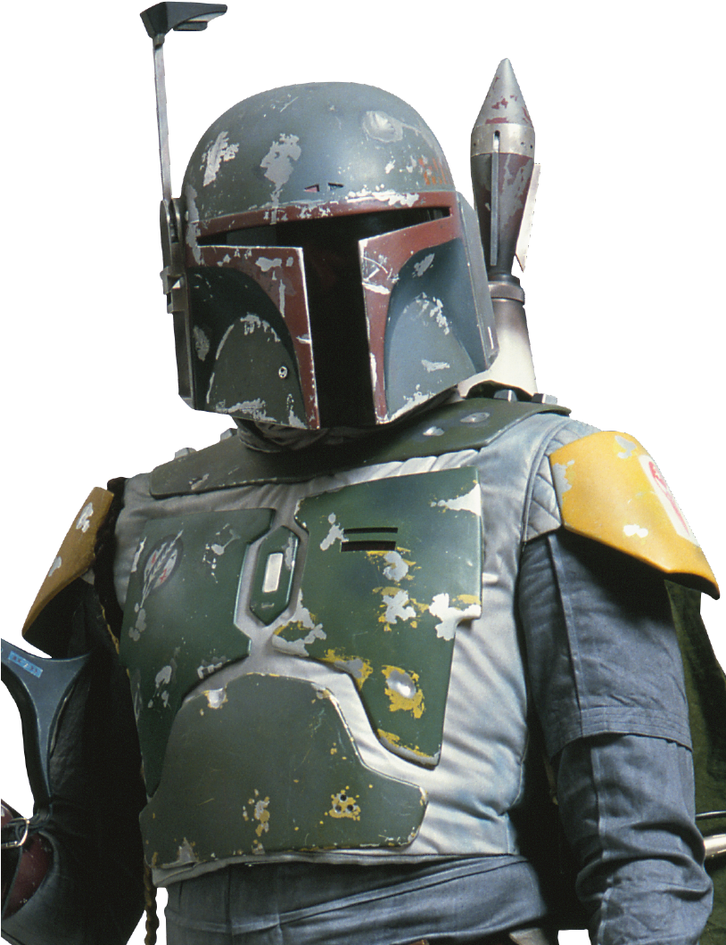 Iconic Bounty Hunter Helmet PNG Image