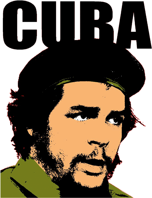 Iconic Che Guevara Poster PNG Image