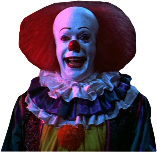 Iconic Clown Character Portrait PNG Image