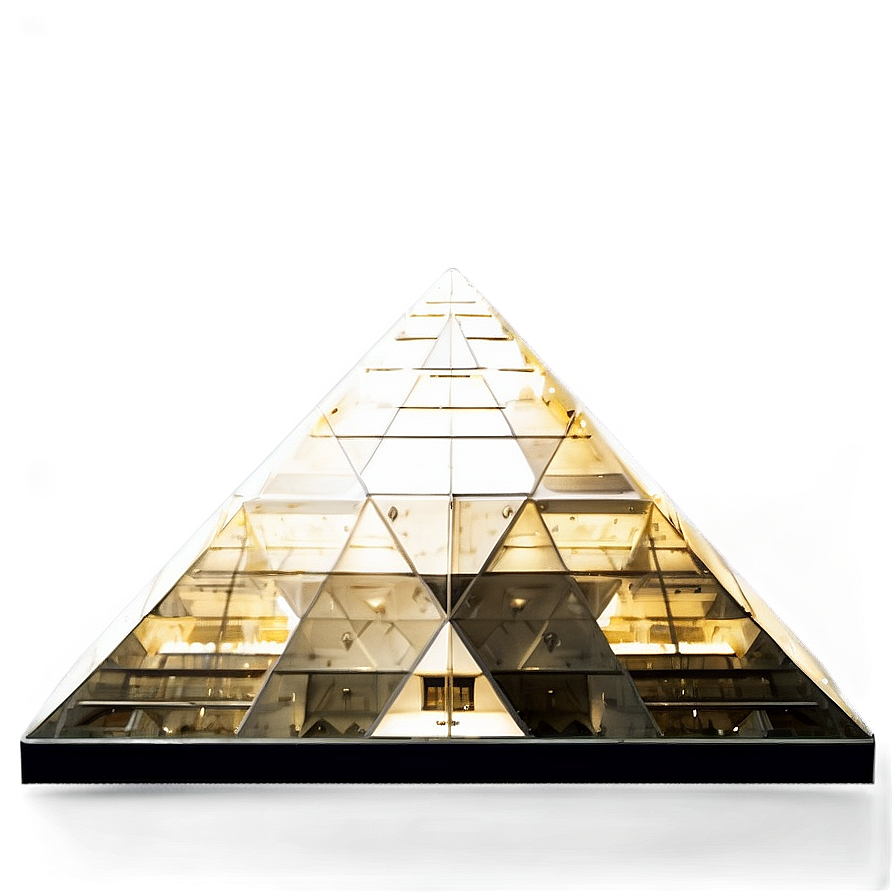 Iconic Louvre Pyramid Png Tsl46 PNG Image