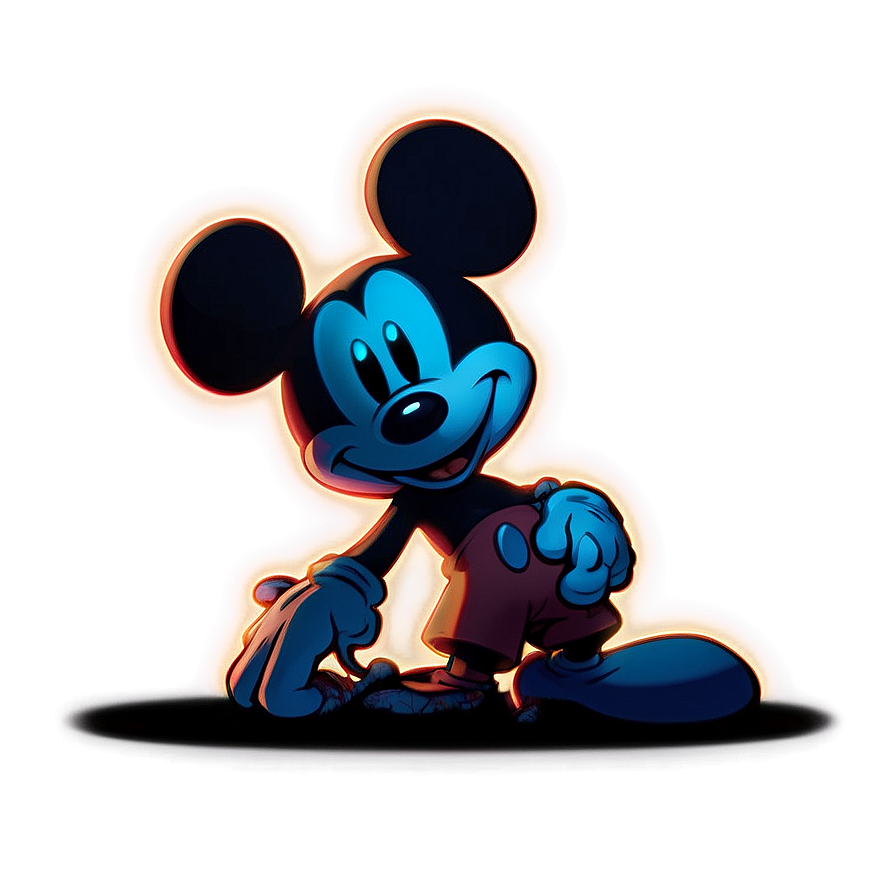 Iconic Mickey Mouse Silhouette Png 82 PNG Image