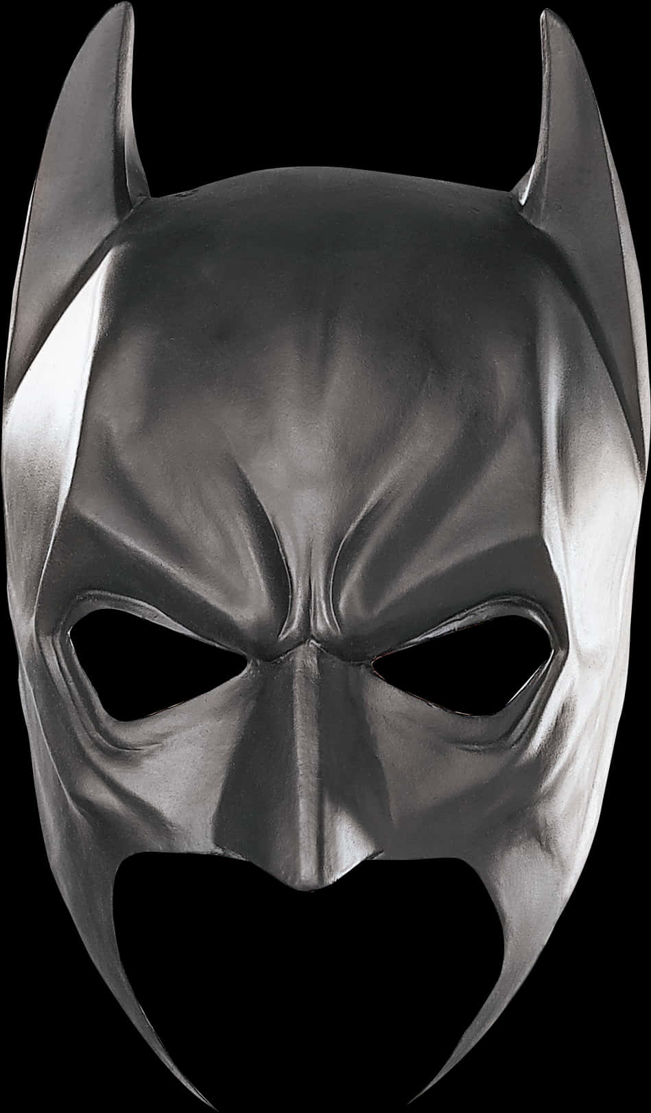 Iconic Silver Hero Mask PNG Image