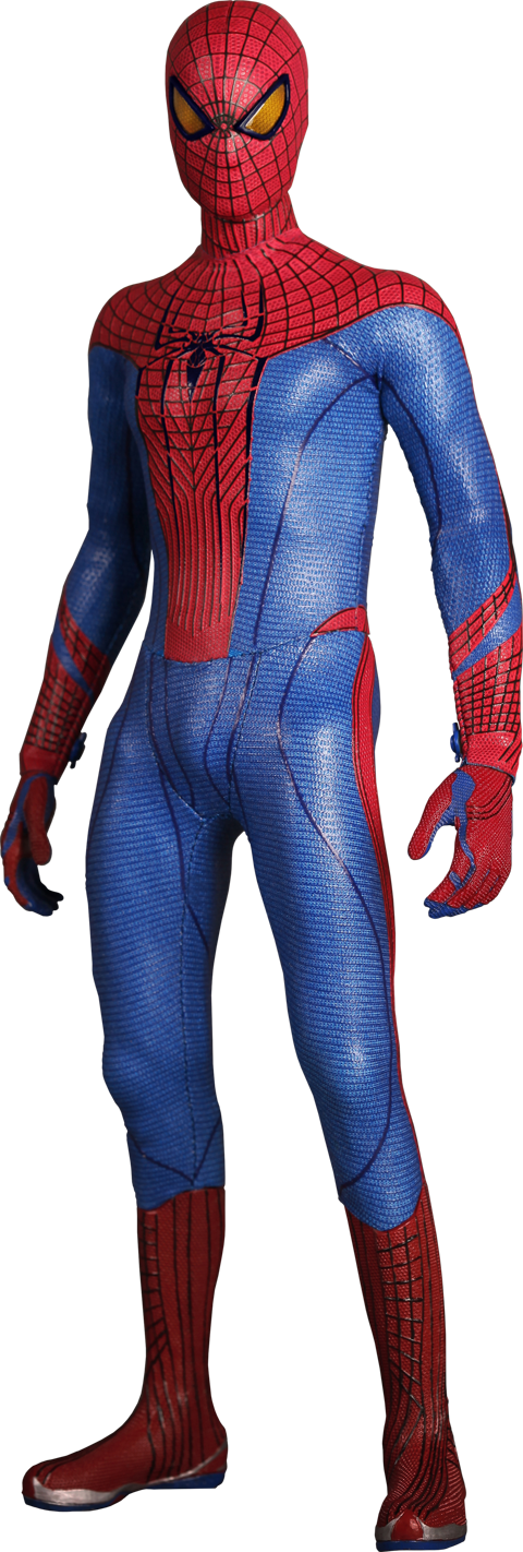 Iconic Spider Man Pose PNG Image