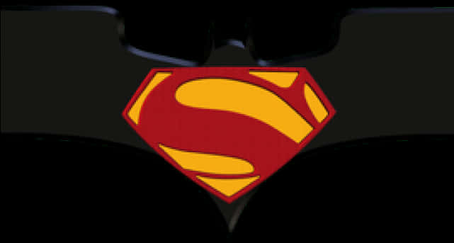 Iconic Superman Logo PNG Image