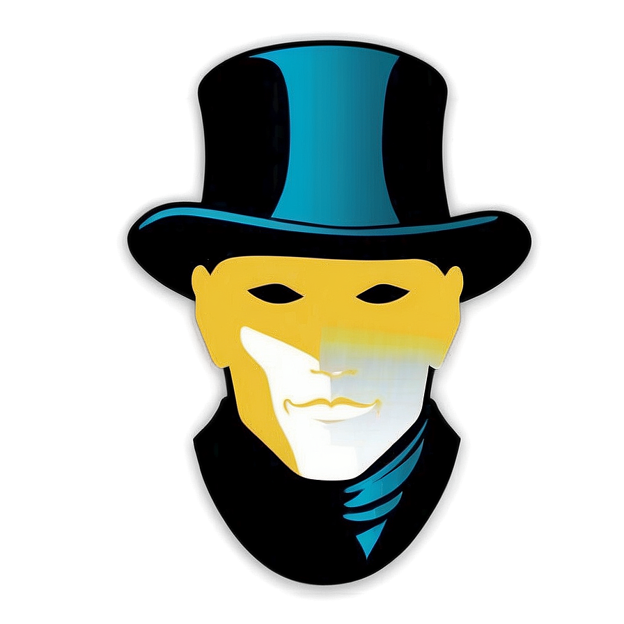 Iconic Top Hat Silhouette Png 05042024 PNG Image