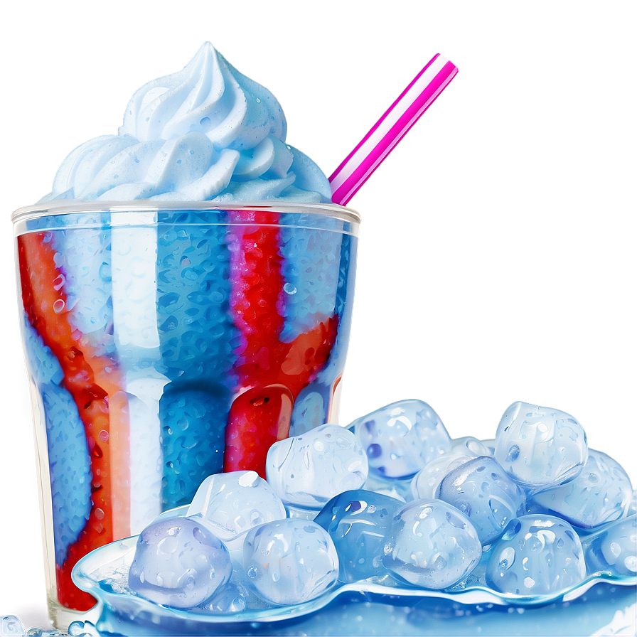 Icy Blue Slushie Png Gij3 PNG Image