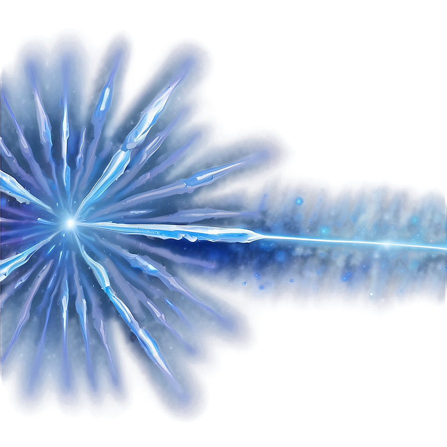 Icy Energy Beam Png Qup59 PNG Image