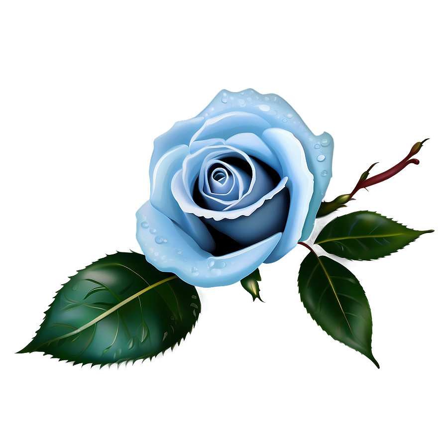 Icy Rose Png Lqt66 PNG Image