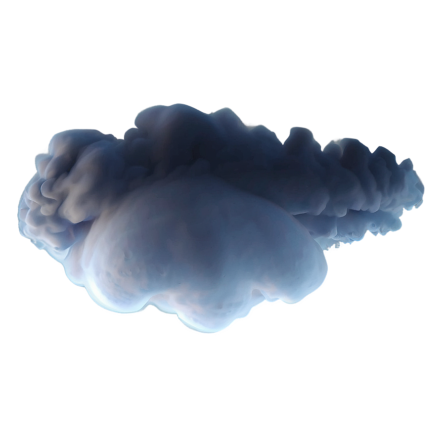 Icy Smoke Clouds Png Dbq PNG Image