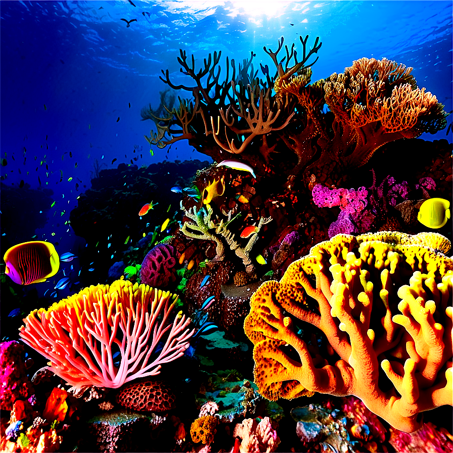 Idyllic Coral Reef Escape Png 5 PNG Image